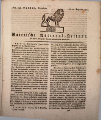 Baierische National-Zeitung Samstag 14. Dezember 1811