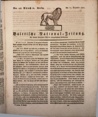 Baierische National-Zeitung Dienstag 17. Dezember 1811