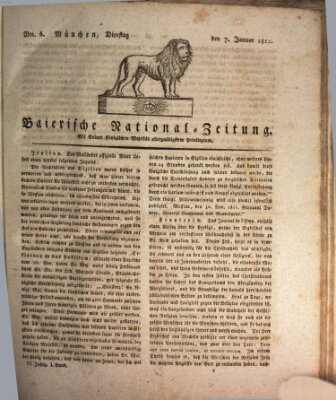 Baierische National-Zeitung Dienstag 7. Januar 1812