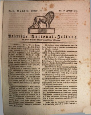 Baierische National-Zeitung Freitag 17. Januar 1812