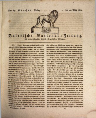 Baierische National-Zeitung Freitag 20. März 1812