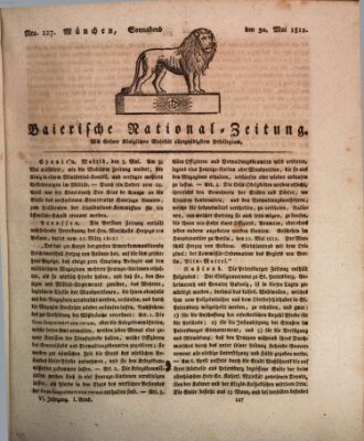 Baierische National-Zeitung Samstag 30. Mai 1812