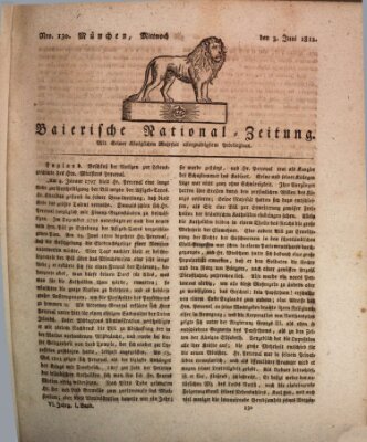 Baierische National-Zeitung Mittwoch 3. Juni 1812