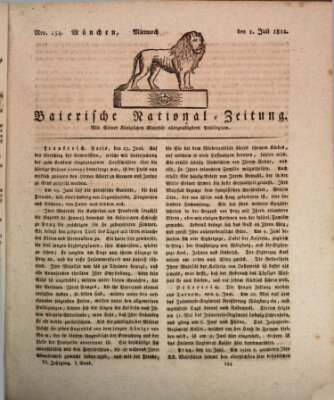 Baierische National-Zeitung Mittwoch 1. Juli 1812