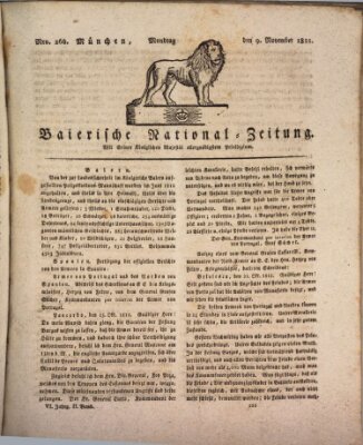 Baierische National-Zeitung Montag 9. November 1812