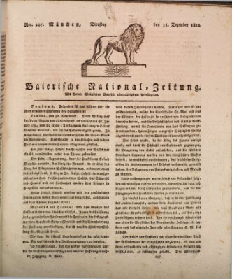 Baierische National-Zeitung Dienstag 15. Dezember 1812