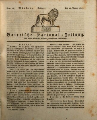 Baierische National-Zeitung Freitag 29. Januar 1813