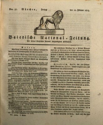 Baierische National-Zeitung Freitag 12. Februar 1813