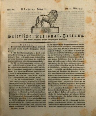 Baierische National-Zeitung Freitag 12. März 1813