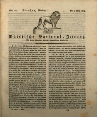 Baierische National-Zeitung Montag 3. Mai 1813