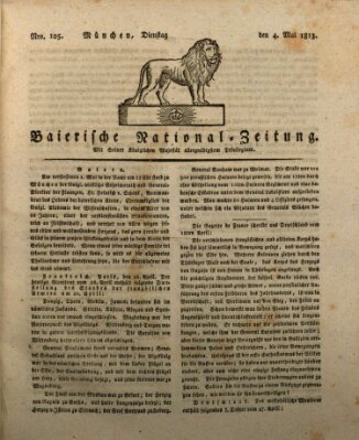 Baierische National-Zeitung Dienstag 4. Mai 1813