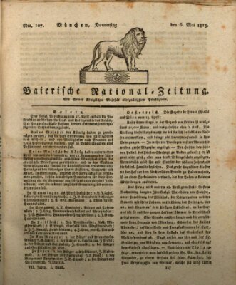 Baierische National-Zeitung Donnerstag 6. Mai 1813