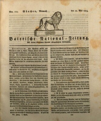 Baierische National-Zeitung Mittwoch 12. Mai 1813