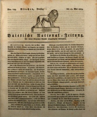 Baierische National-Zeitung Dienstag 25. Mai 1813