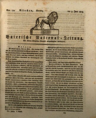 Baierische National-Zeitung Samstag 5. Juni 1813