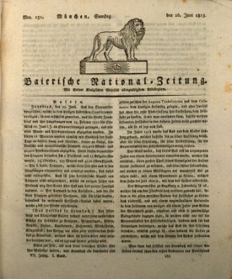 Baierische National-Zeitung Samstag 26. Juni 1813