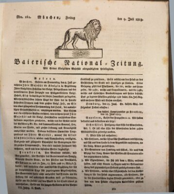 Baierische National-Zeitung Freitag 9. Juli 1813