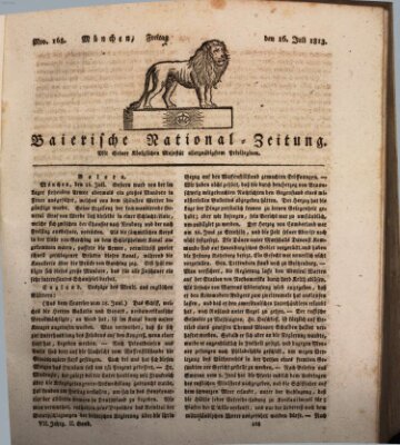 Baierische National-Zeitung Freitag 16. Juli 1813