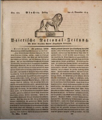 Baierische National-Zeitung Freitag 26. November 1813