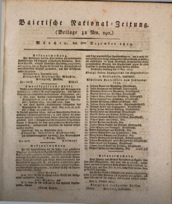 Baierische National-Zeitung Montag 6. Dezember 1813