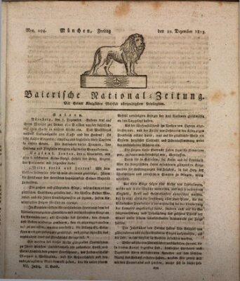 Baierische National-Zeitung Freitag 10. Dezember 1813