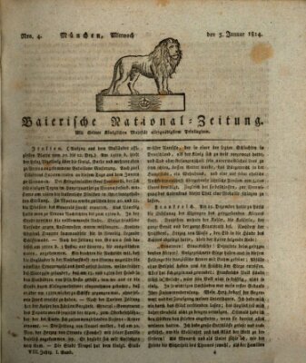 Baierische National-Zeitung Mittwoch 5. Januar 1814