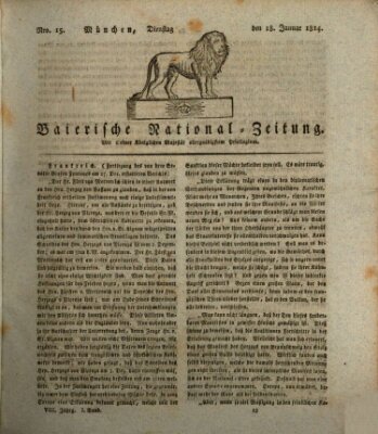 Baierische National-Zeitung Dienstag 18. Januar 1814