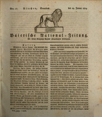 Baierische National-Zeitung Samstag 29. Januar 1814