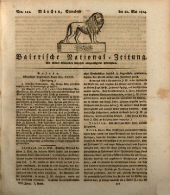 Baierische National-Zeitung Samstag 21. Mai 1814