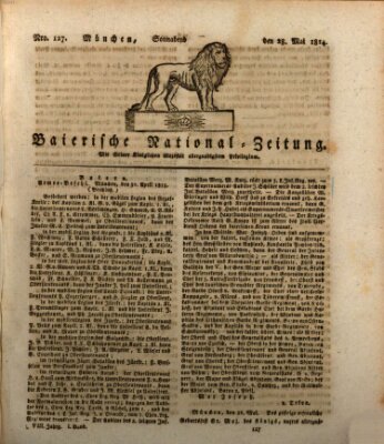 Baierische National-Zeitung Samstag 28. Mai 1814