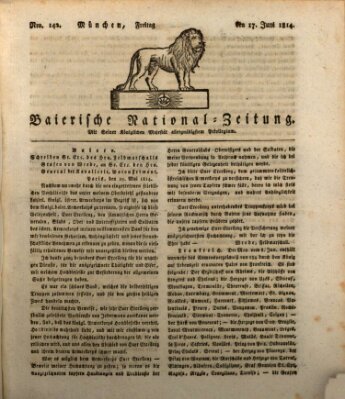 Baierische National-Zeitung Freitag 17. Juni 1814