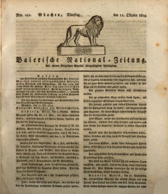 Baierische National-Zeitung Dienstag 11. Oktober 1814