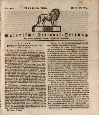 Baierische National-Zeitung Freitag 12. Mai 1815