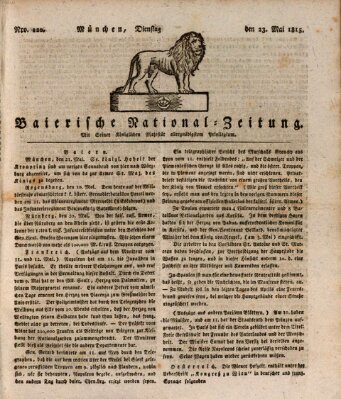 Baierische National-Zeitung Dienstag 23. Mai 1815