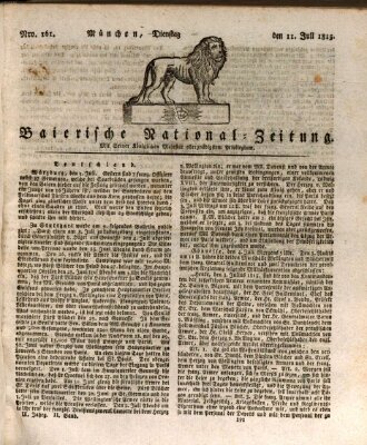 Baierische National-Zeitung Dienstag 11. Juli 1815