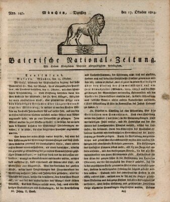 Baierische National-Zeitung Dienstag 17. Oktober 1815