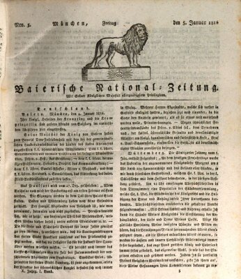 Baierische National-Zeitung Freitag 5. Januar 1816