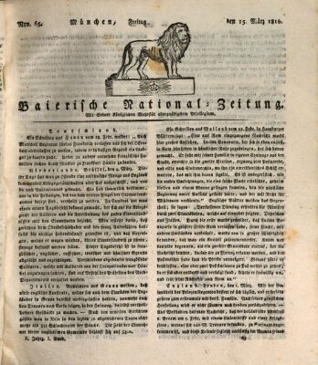 Baierische National-Zeitung Freitag 15. März 1816