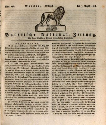 Baierische National-Zeitung Mittwoch 7. August 1816