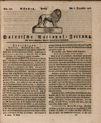 Baierische National-Zeitung Freitag 6. Dezember 1816