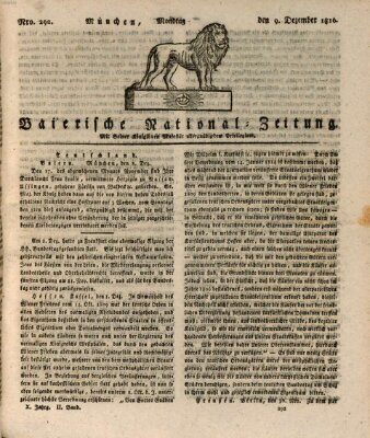 Baierische National-Zeitung Montag 9. Dezember 1816