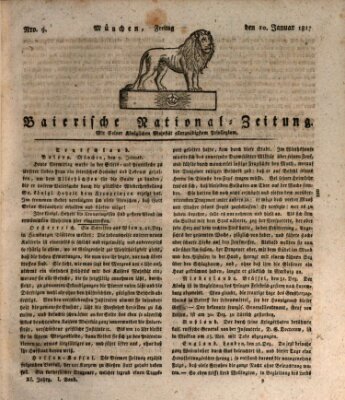 Baierische National-Zeitung Freitag 10. Januar 1817