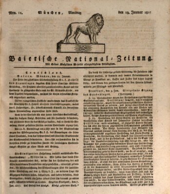 Baierische National-Zeitung Montag 13. Januar 1817