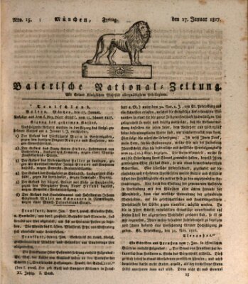 Baierische National-Zeitung Freitag 17. Januar 1817