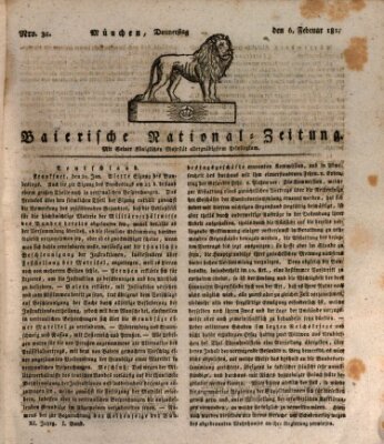 Baierische National-Zeitung Donnerstag 6. Februar 1817