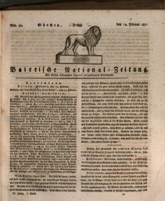 Baierische National-Zeitung Freitag 14. Februar 1817