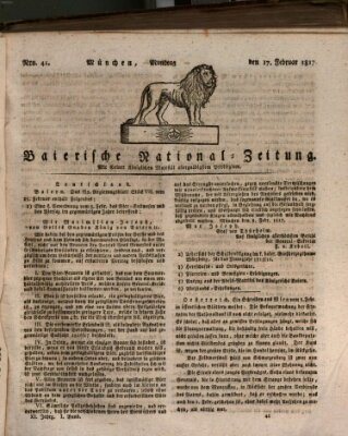 Baierische National-Zeitung Montag 17. Februar 1817