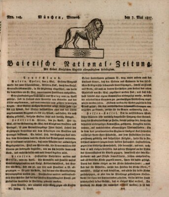 Baierische National-Zeitung Mittwoch 7. Mai 1817