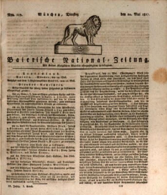 Baierische National-Zeitung Dienstag 20. Mai 1817