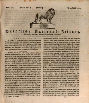 Baierische National-Zeitung Mittwoch 2. Juli 1817